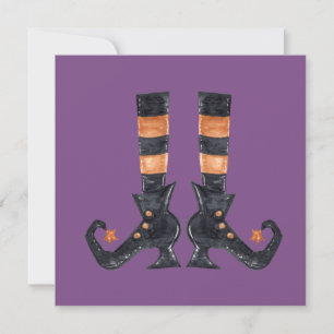 Halloween Witch Feet Personalized