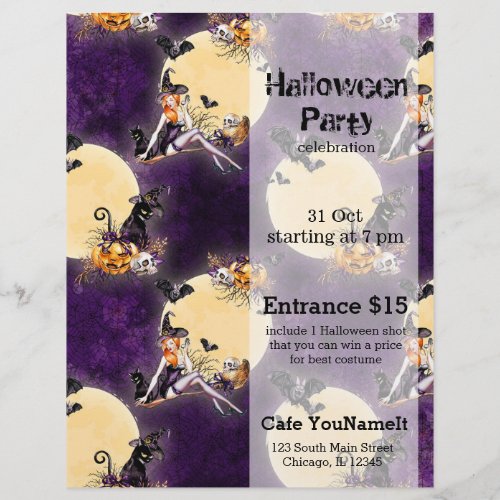 Halloween Witch Flyer