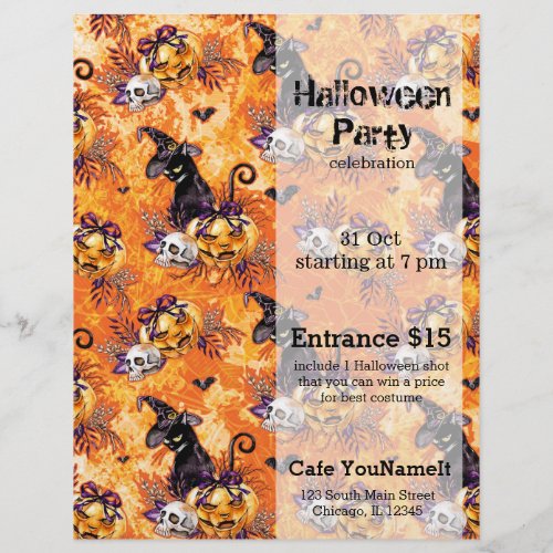 Halloween Witch Flyer
