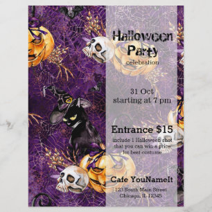 Halloween Witch Flyer