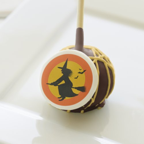 Halloween Witch Flying Chocolate Cake Pop