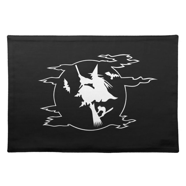Halloween Witch & Friends Placemat (Front)