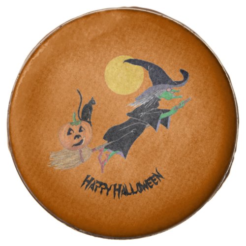 Halloween Witch Fun Colorful Party Chocolate Covered Oreo