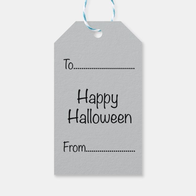 Halloween Witch Gift Tag
