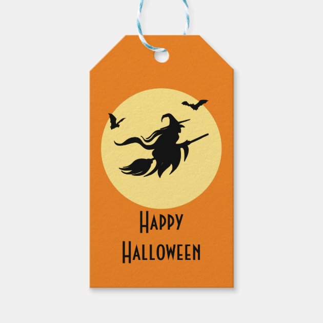 Halloween Witch Gift Tags