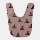 HALLOWEEN WITCH HAT BABY BIB