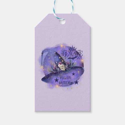  Halloween Witch hat designed By Renee L Gift Tags