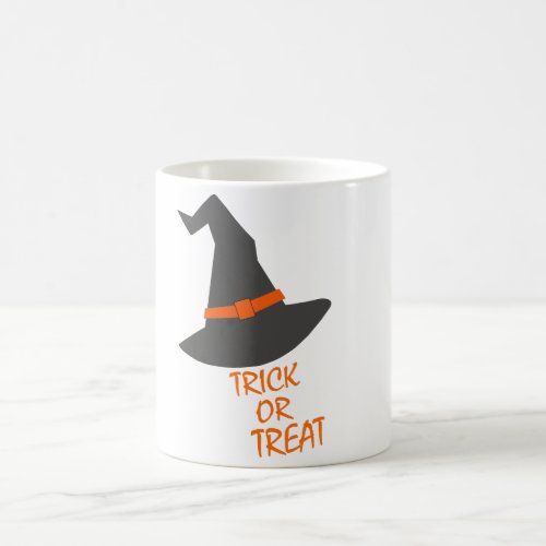 Halloween Witch Hat Trick or Treat Coffee Mug