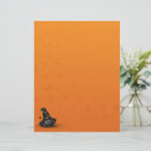 Halloween Witch Hat with Spider (Standing Front)