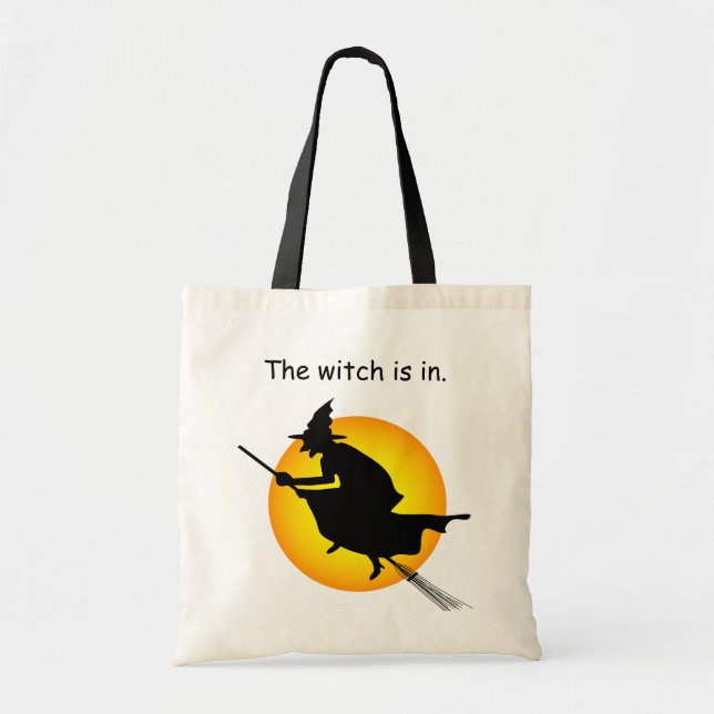 Halloween Witch is in  Budget Tote (Front)