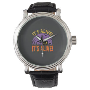 Halloween Witch Jack O Lantern It's Alive Watch