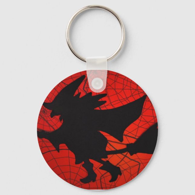 Halloween witch keychain (Front)
