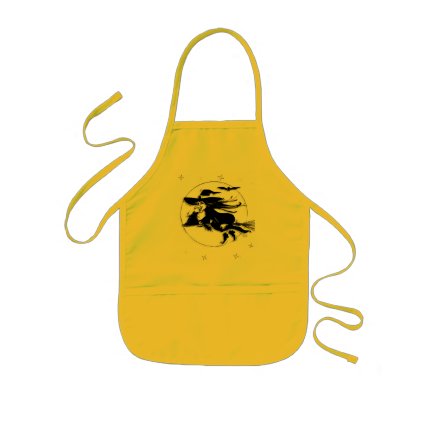 Halloween Witch Kids&#39; Apron