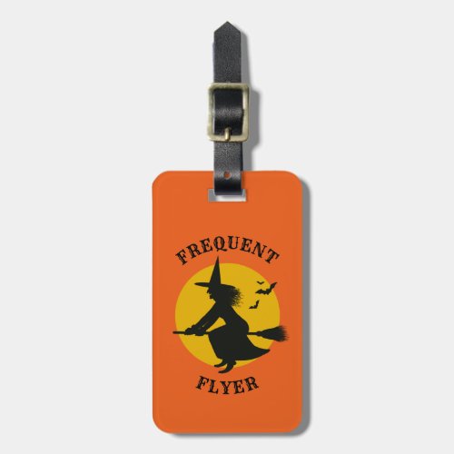 Halloween Witch Luggage Tag