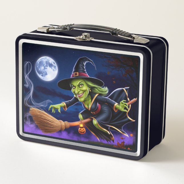 Halloween/Witch Lunch Box  (Front)