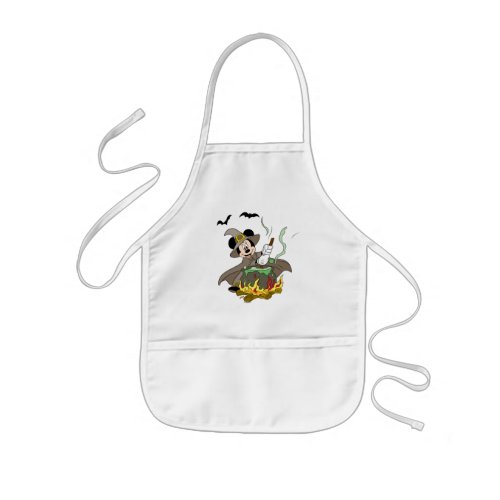 Halloween Witch Minnie Mouse Kids Apron