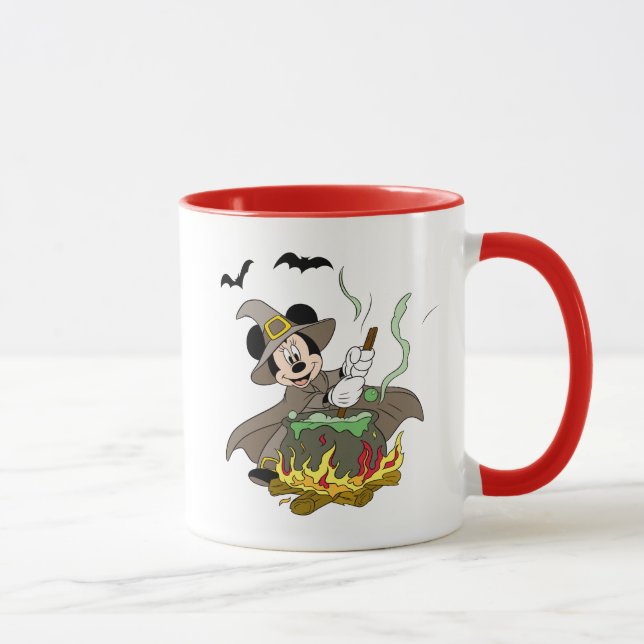 Halloween Witch Minnie Mouse Mug (Right)