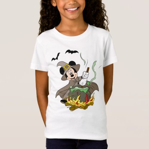 Halloween Witch Minnie Mouse T_Shirt