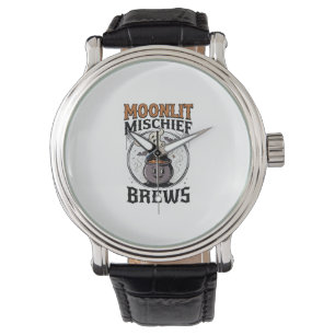 Halloween Witch Moon Mischief Watch