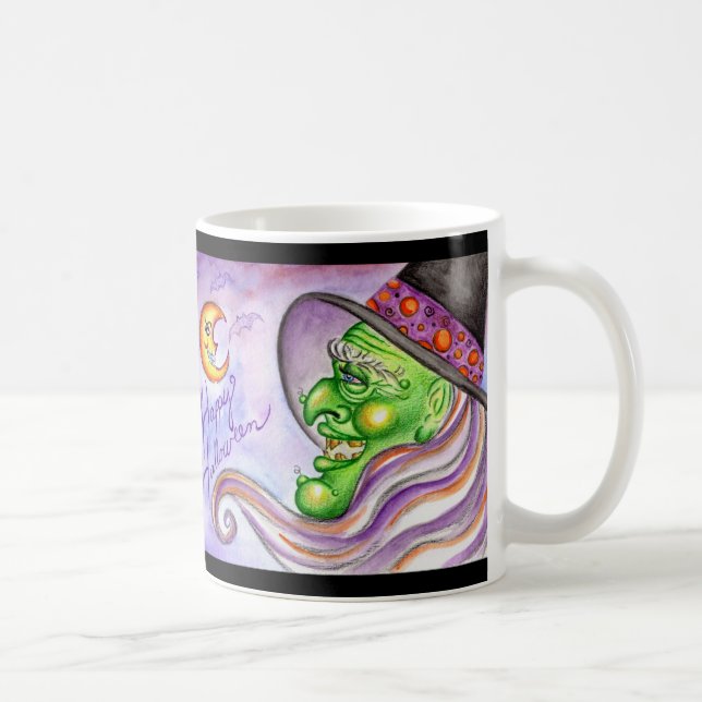 Halloween Witch Mug (Right)