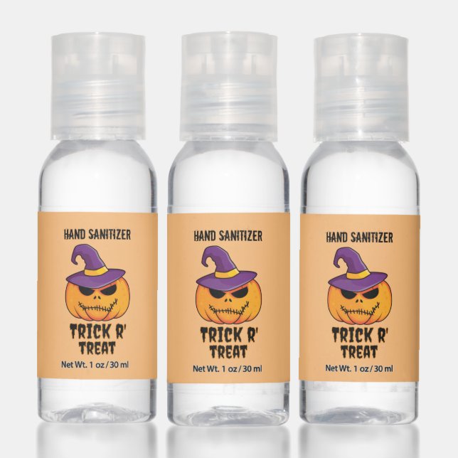 Halloween Witch Night Pumpkin Hand Sanitizer (Set)
