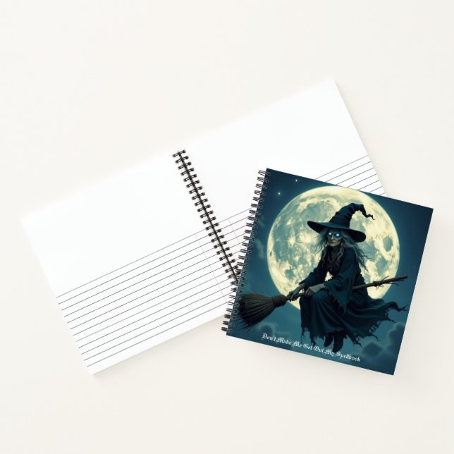 Halloween Witch Notebook (Inside)