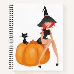 HALLOWEEN WITCH NOTEBOOK