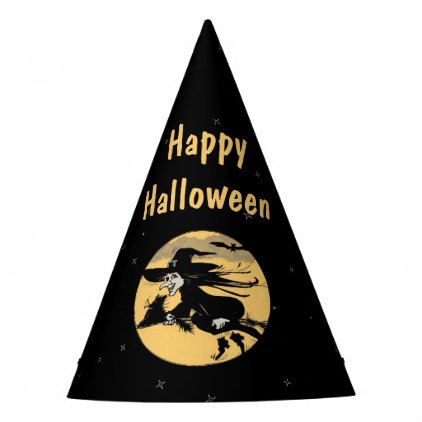 Halloween Witch Party Hat