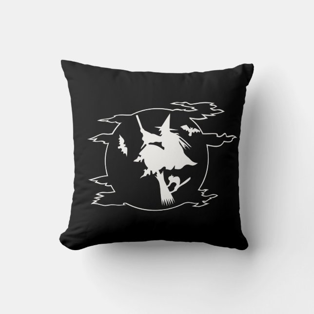 Halloween Witch Pillow (Front)
