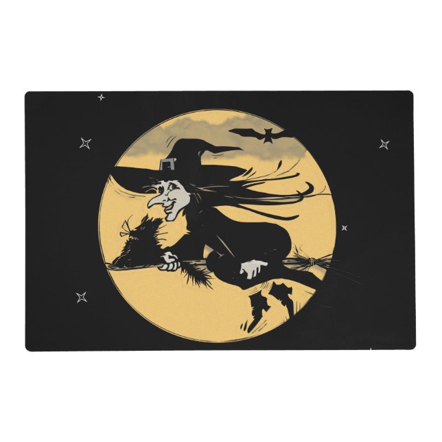 Halloween Witch Placemat (Front)