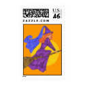 Halloween Witch stamp