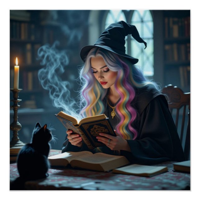 Halloween Witch Poster (Front)