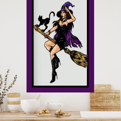 Halloween Witch  Poster