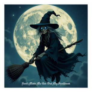 Halloween Witch Poster