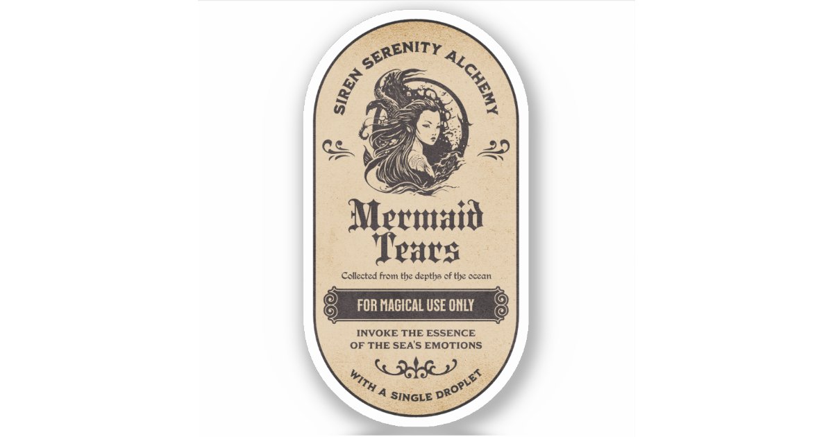 Halloween Witch Potion Apothecary Bottle Label | Zazzle