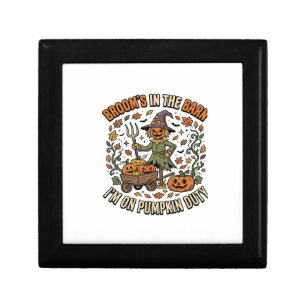 Halloween Witch Pumpkin Patch Humor Gift Box