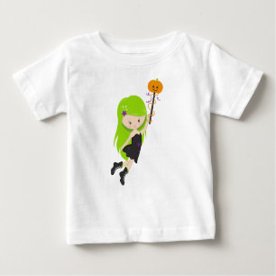 Halloween, Witch, Pumpkin, Trick Or Treat, Boo Baby T-Shirt