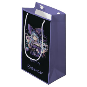 Halloween/Witch/purple Small Gift Bag