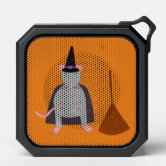 Broom & mop cartoon illustration bluetooth speaker