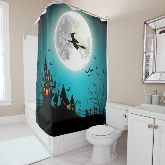 Halloween Witch Shower Curtain | Zazzle.com