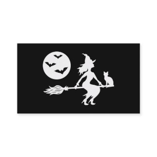 Halloween Witch Small Business Order Thank You Card