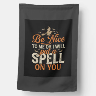 Halloween Witch Spell Graphic_1 House Flag