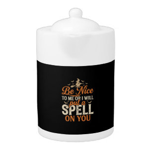 Halloween Witch Spell Graphic_1 Teapot
