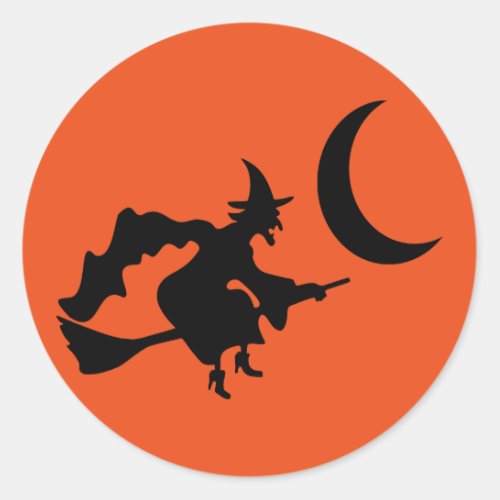 Halloween Witch Stickers