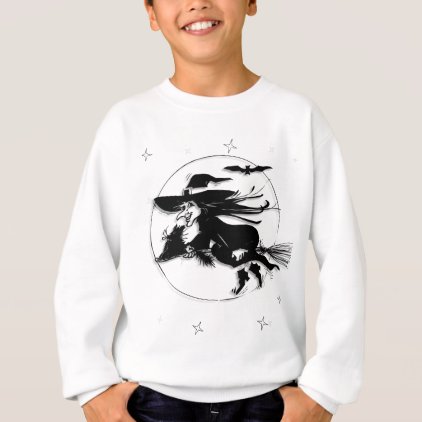 Halloween Witch Sweatshirt