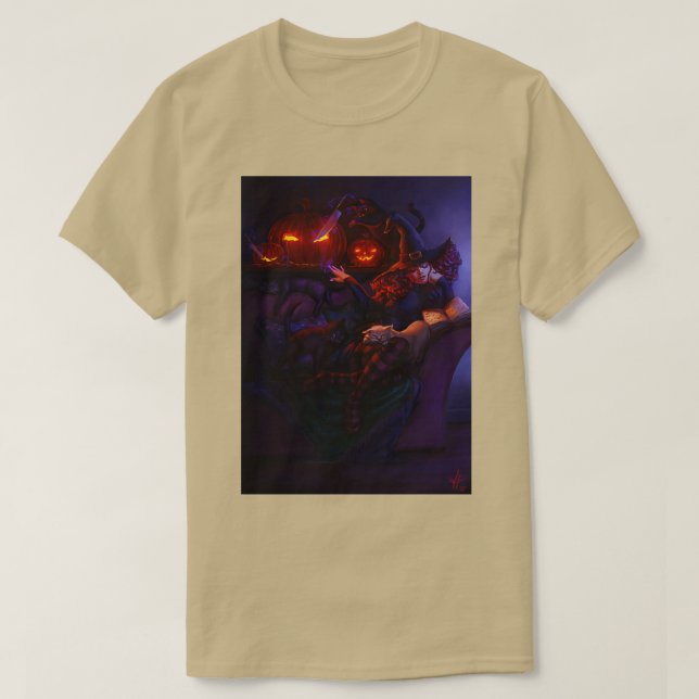Halloween Witch T-Shirt (Design Front)