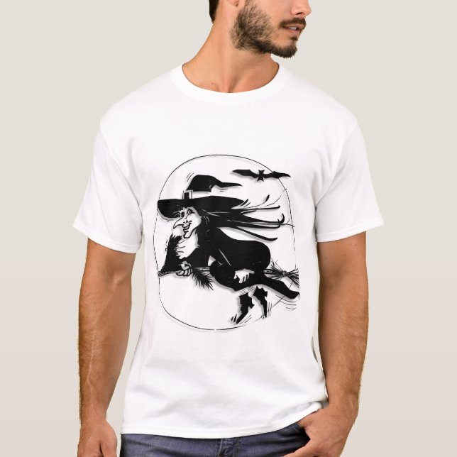 Halloween Witch T-Shirt (Front)