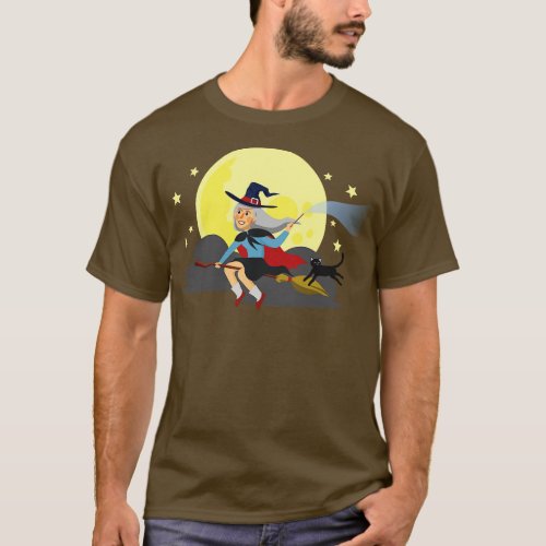 Halloween Witch T_Shirt