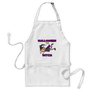 Halloween Witch T-shirts and Gifts Adult Apron