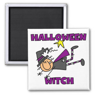 Halloween Witch T-shirts and Gifts Magnet